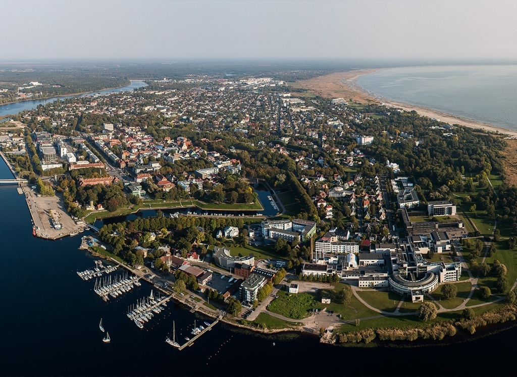 Tartu ülikooli virtuaaltuuri Pärnu aerofoto