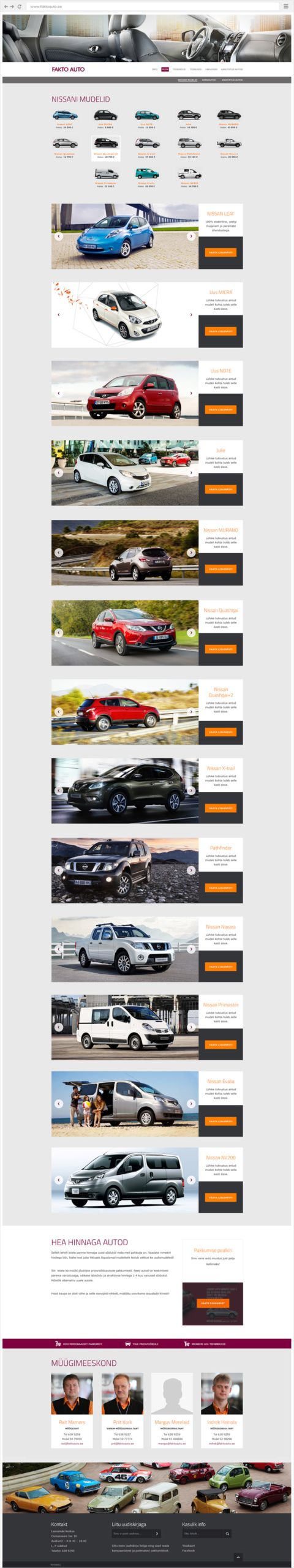 Fakto Auto müügileht