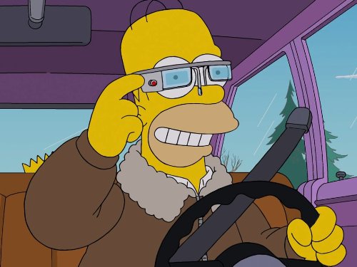 Homer SImpson AR prillidega